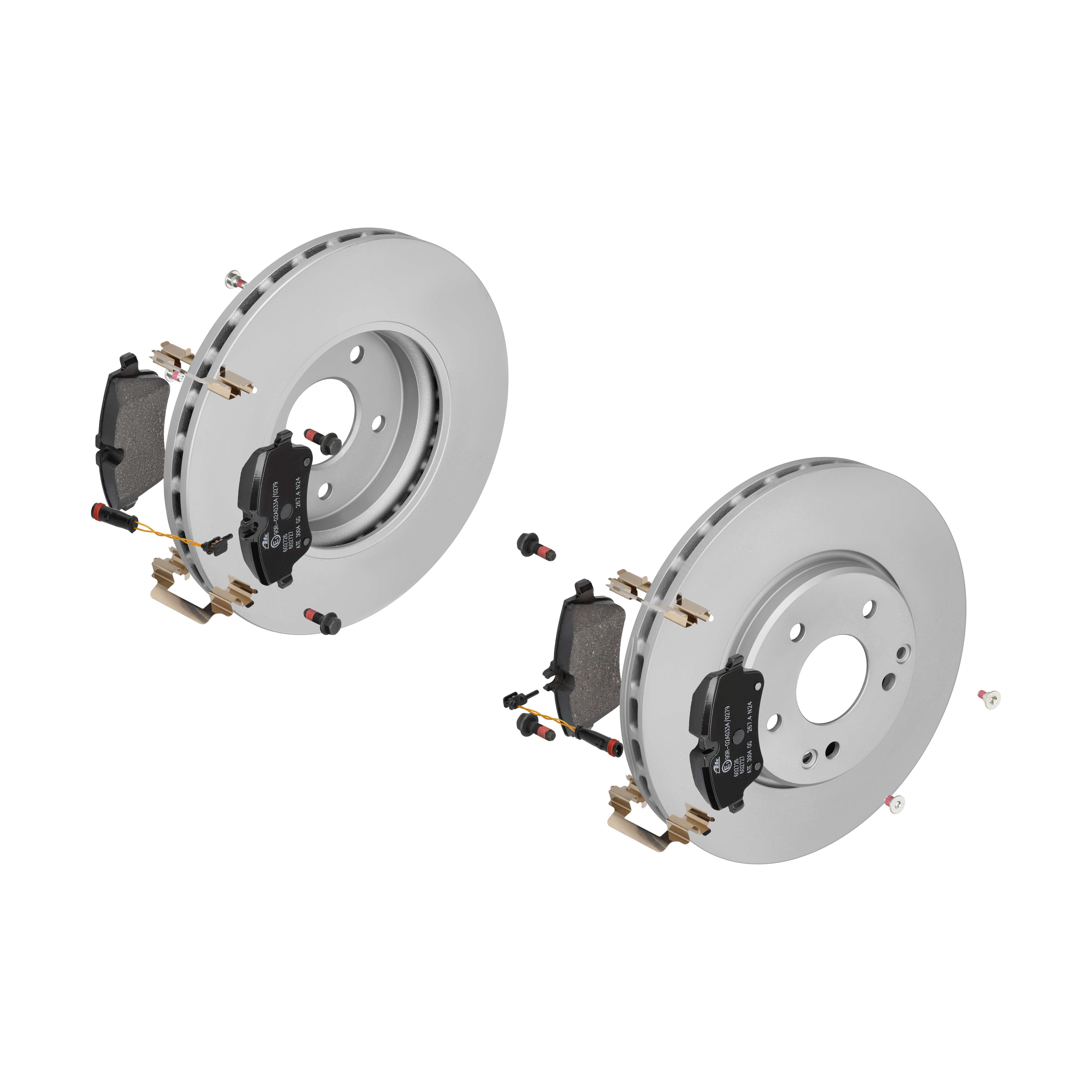 ATE Bremsesæt, skivebremser sg00000b47 foraksel ventileret 300mm 28mm for MERCEDES-BENZ MAYBACH CHRYSLER