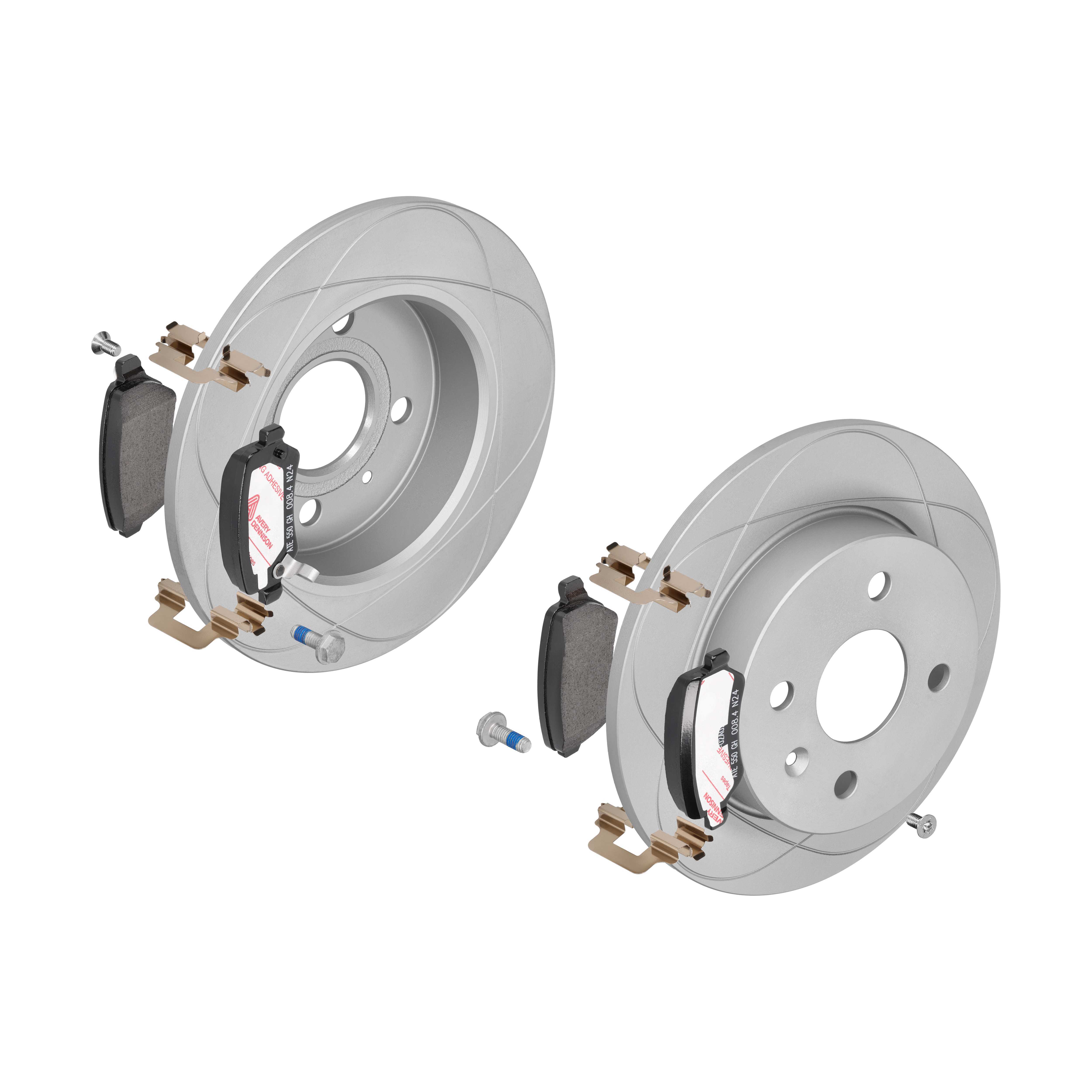 ATE Bremsesæt, skivebremser 142042685 bagaksel fuld 240mm 9mm for OPEL VAUXHALL CHEVROLET KIA