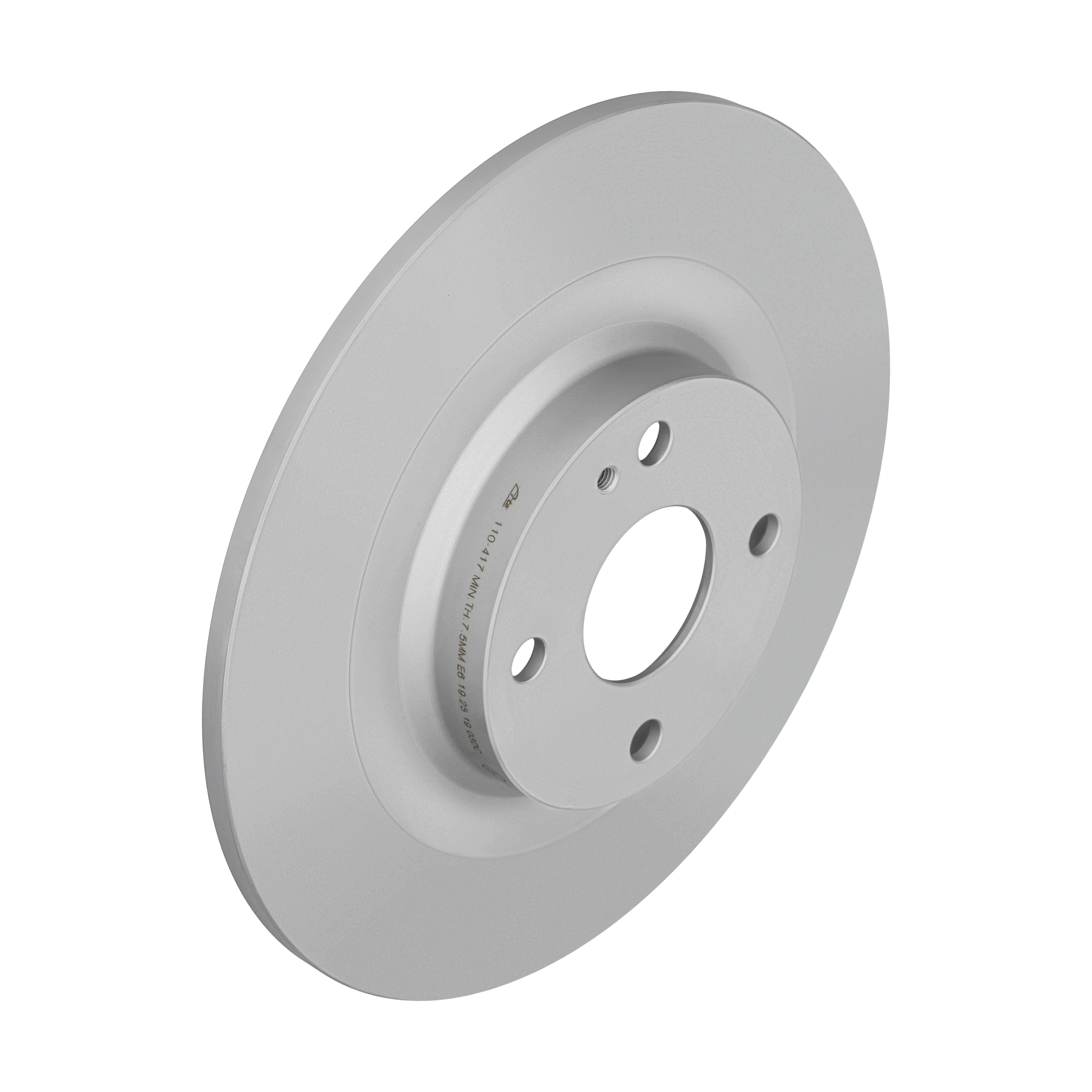 ATE Bremseskive 24011004171 fuld 280mm 9,5mm for FIAT
