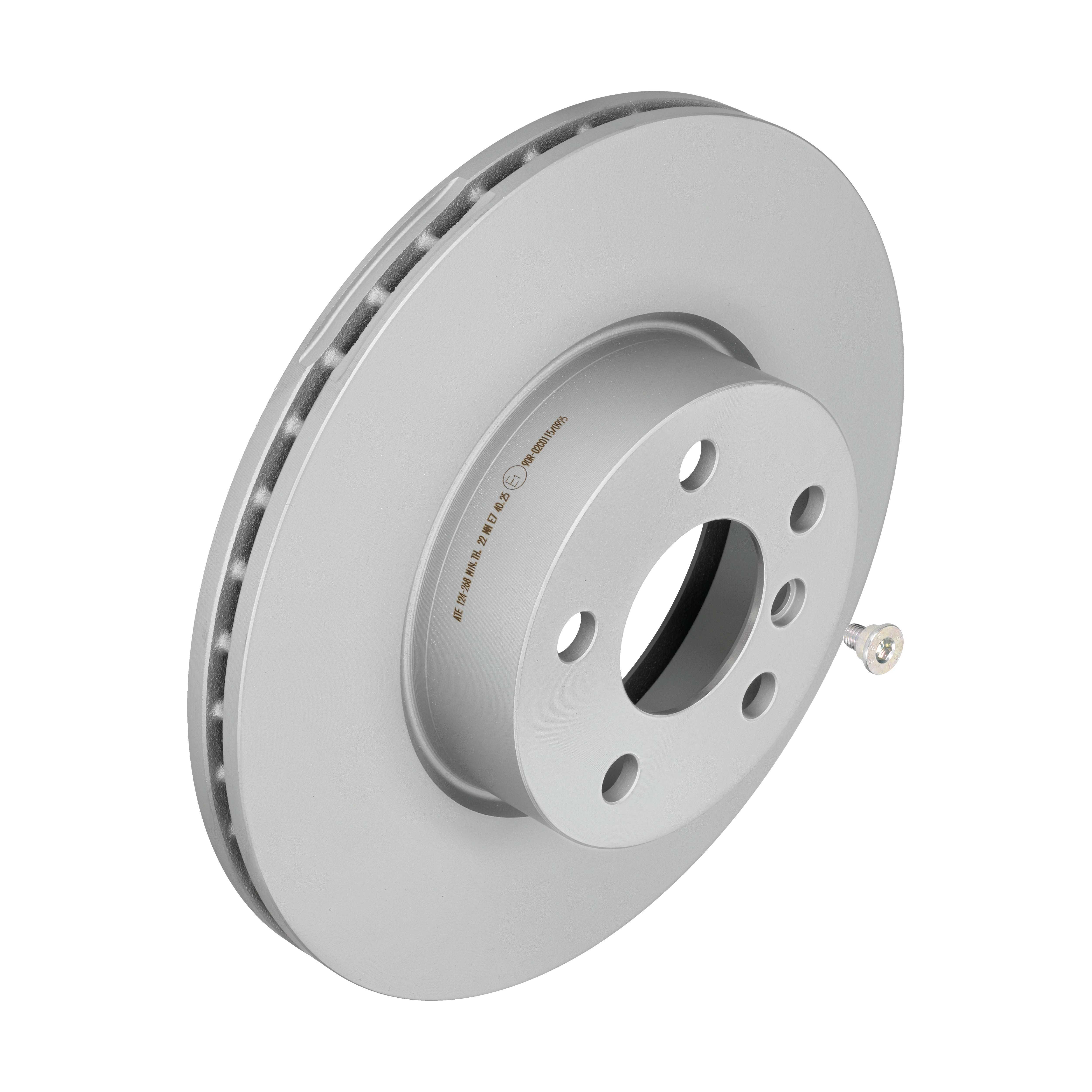 ATE Bremseskive 24012402681 ventileret 307mm 24mm for BMW