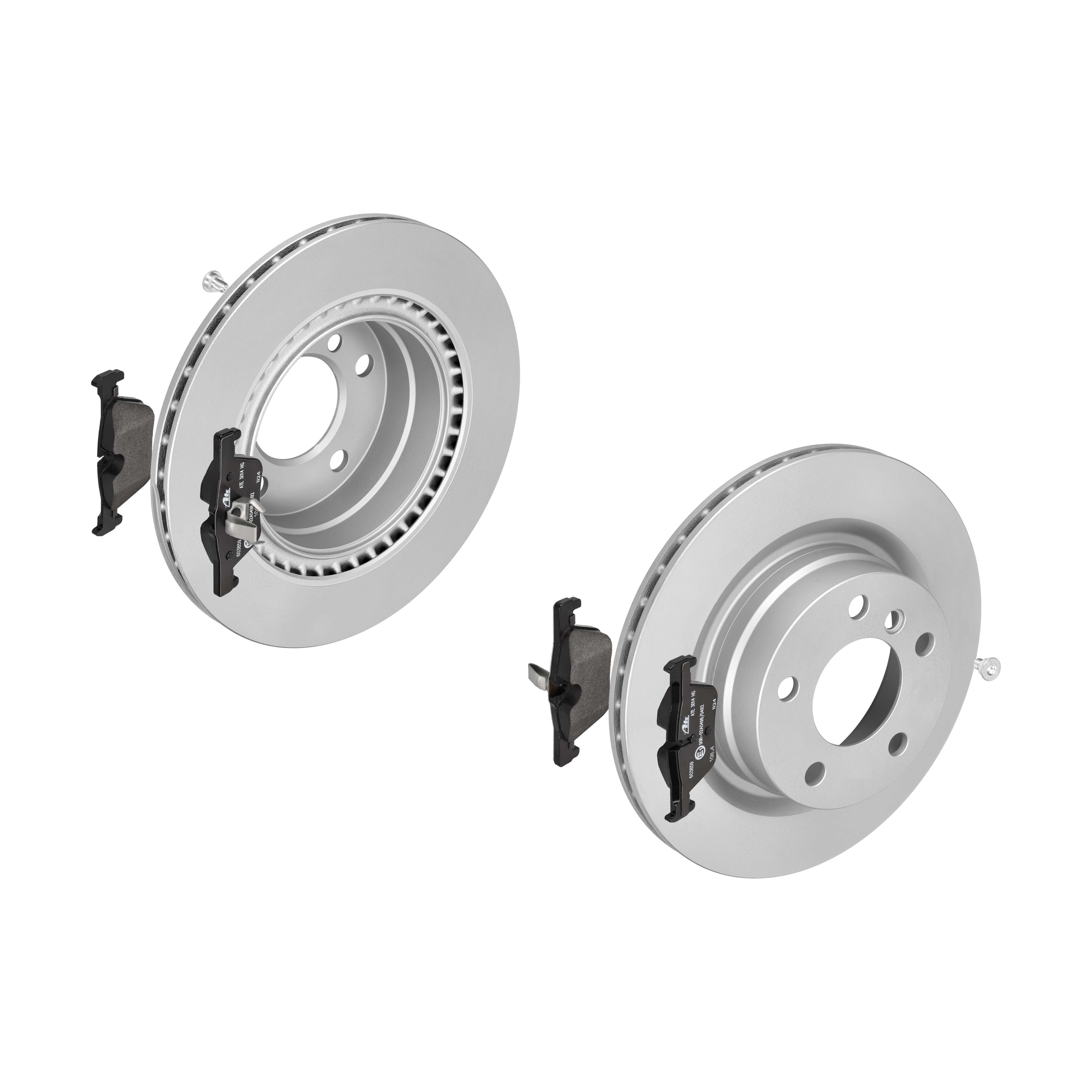 ATE Bremsesæt, skivebremser 142042179 bagaksel ventileret 300mm 20mm for BMW