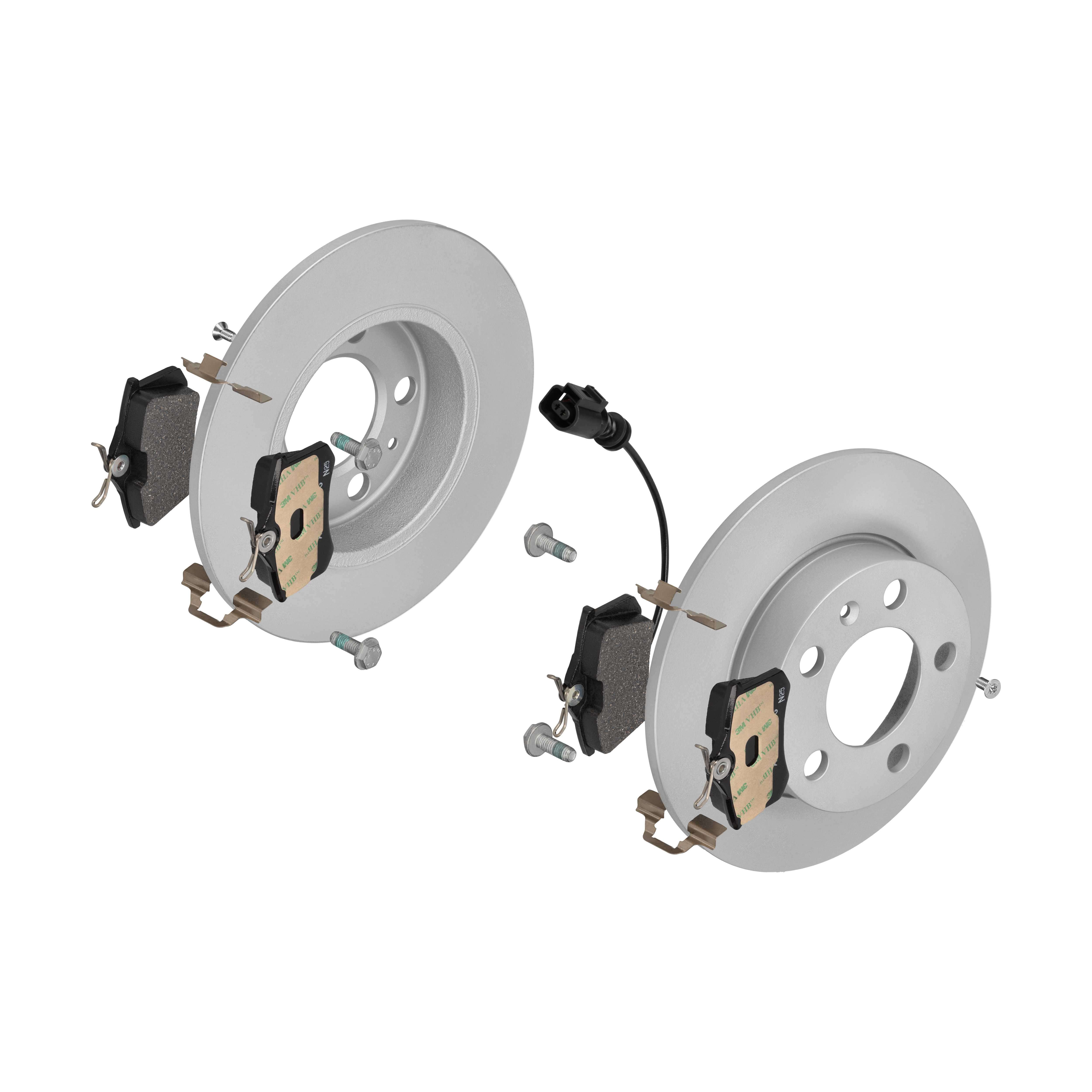 ATE Bremsesæt, skivebremser ijf141fd17 bagaksel fuld 230mm 9mm for SKODA VAG SEAT