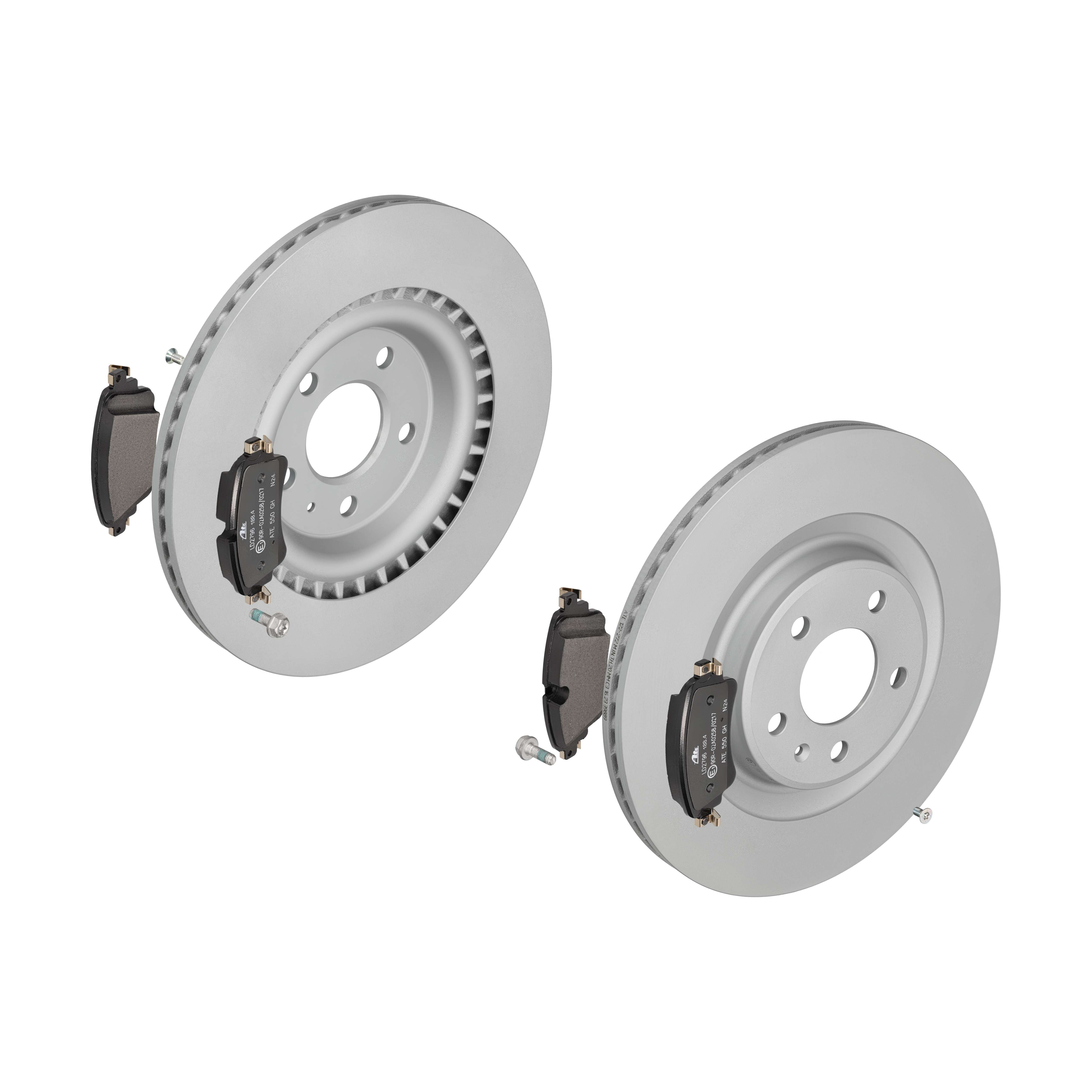ATE Bremsesæt, skivebremser sg00000b50 bagaksel ventileret 330mm 21mm for VAG PORSCHE