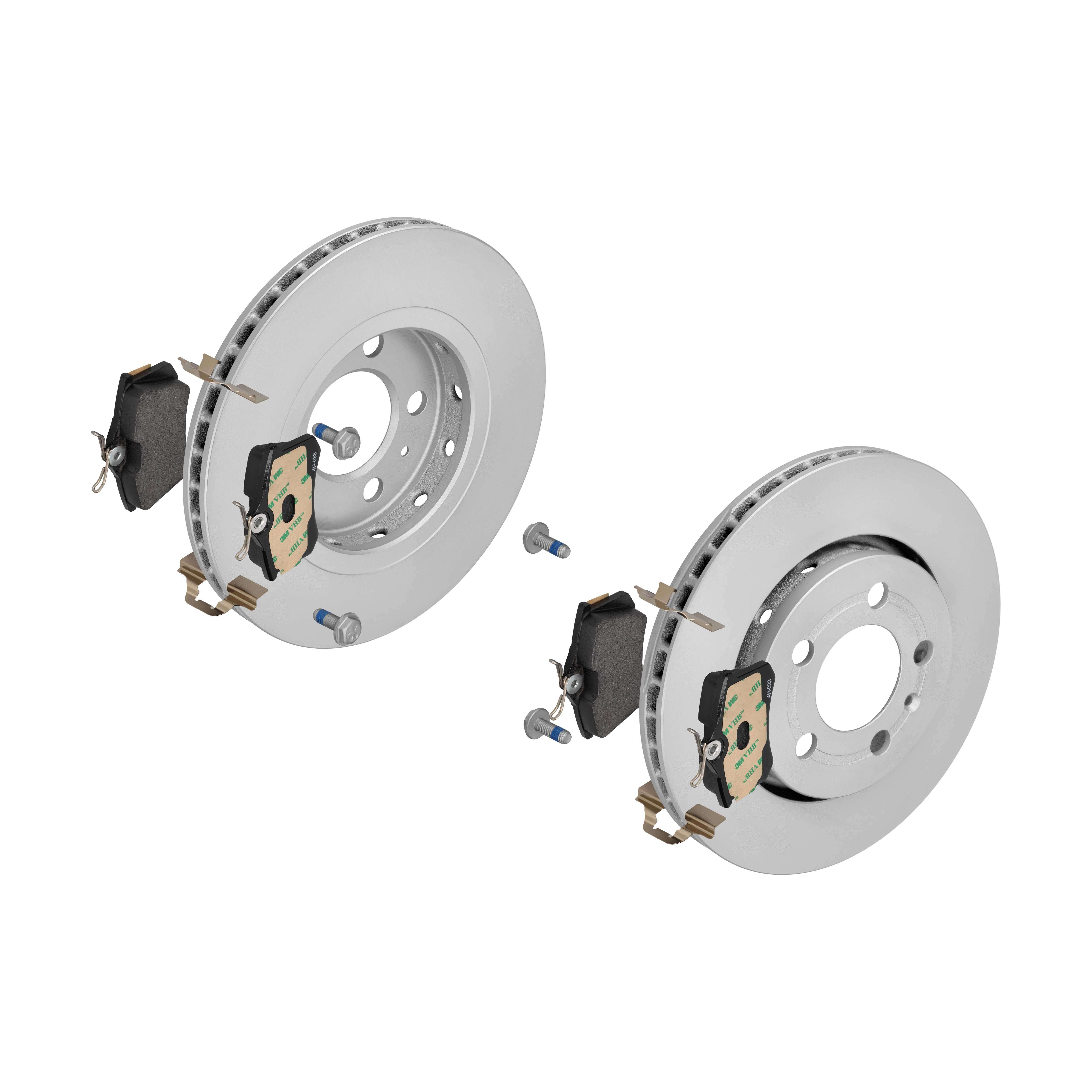 ATE Bremsesæt, skivebremser 142022583 bagaksel ventileret 256mm 22mm for SEAT VAG SKODA