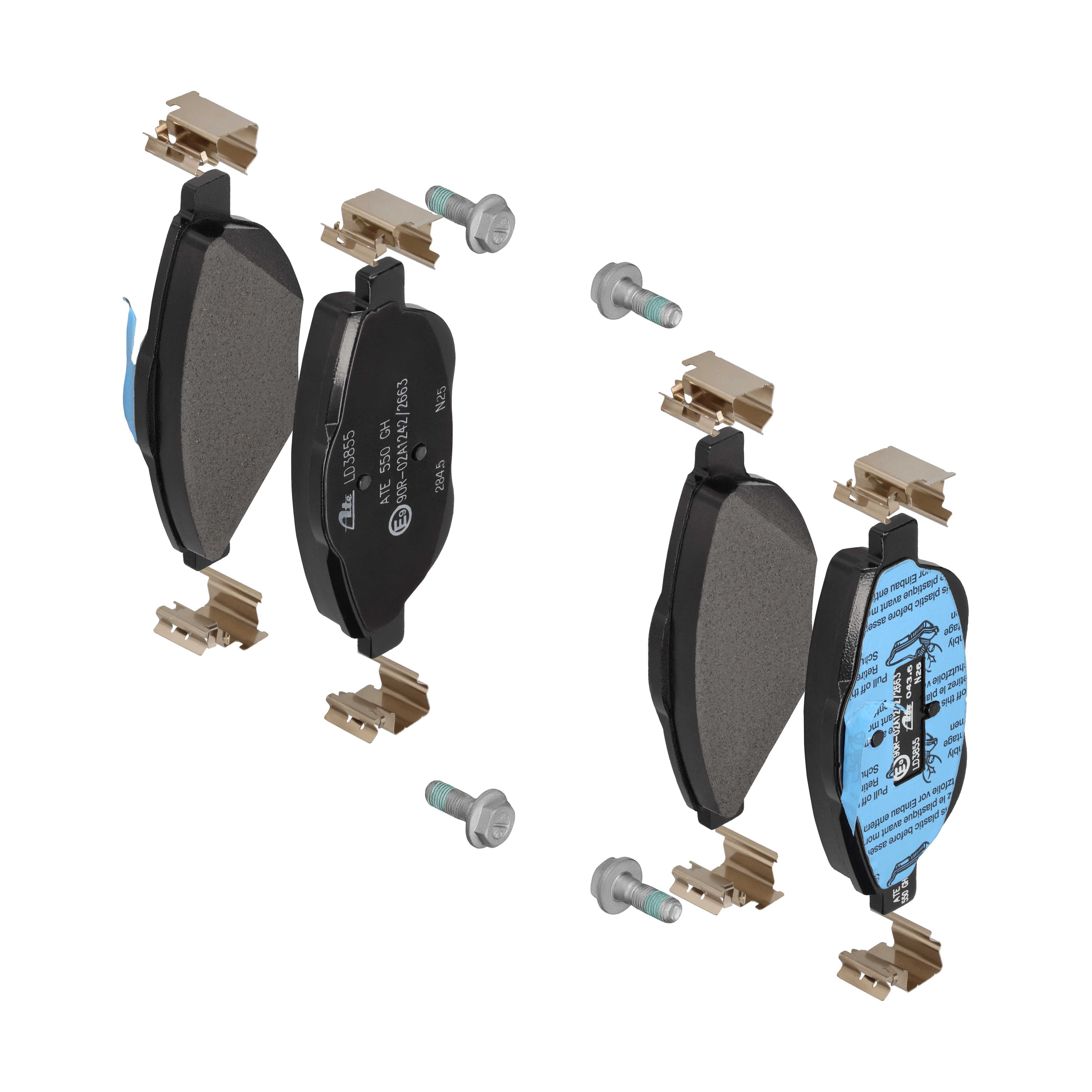 ATE Bremseklodser 13047038552 for CITROËN VAUXHALL PEUGEOT DS