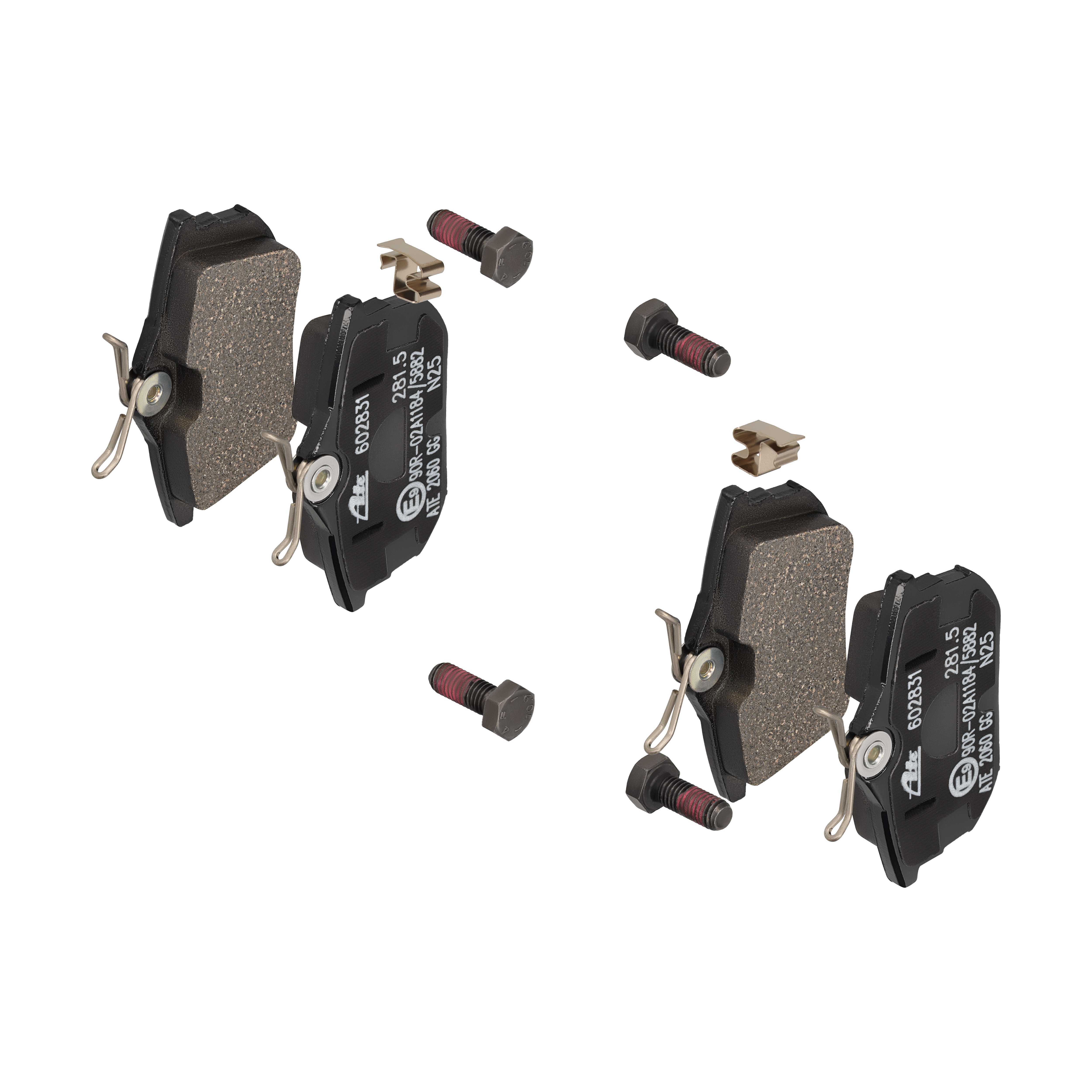ATE Bremseklodser 13046028312 for VOLVO MITSUBISHI SMART