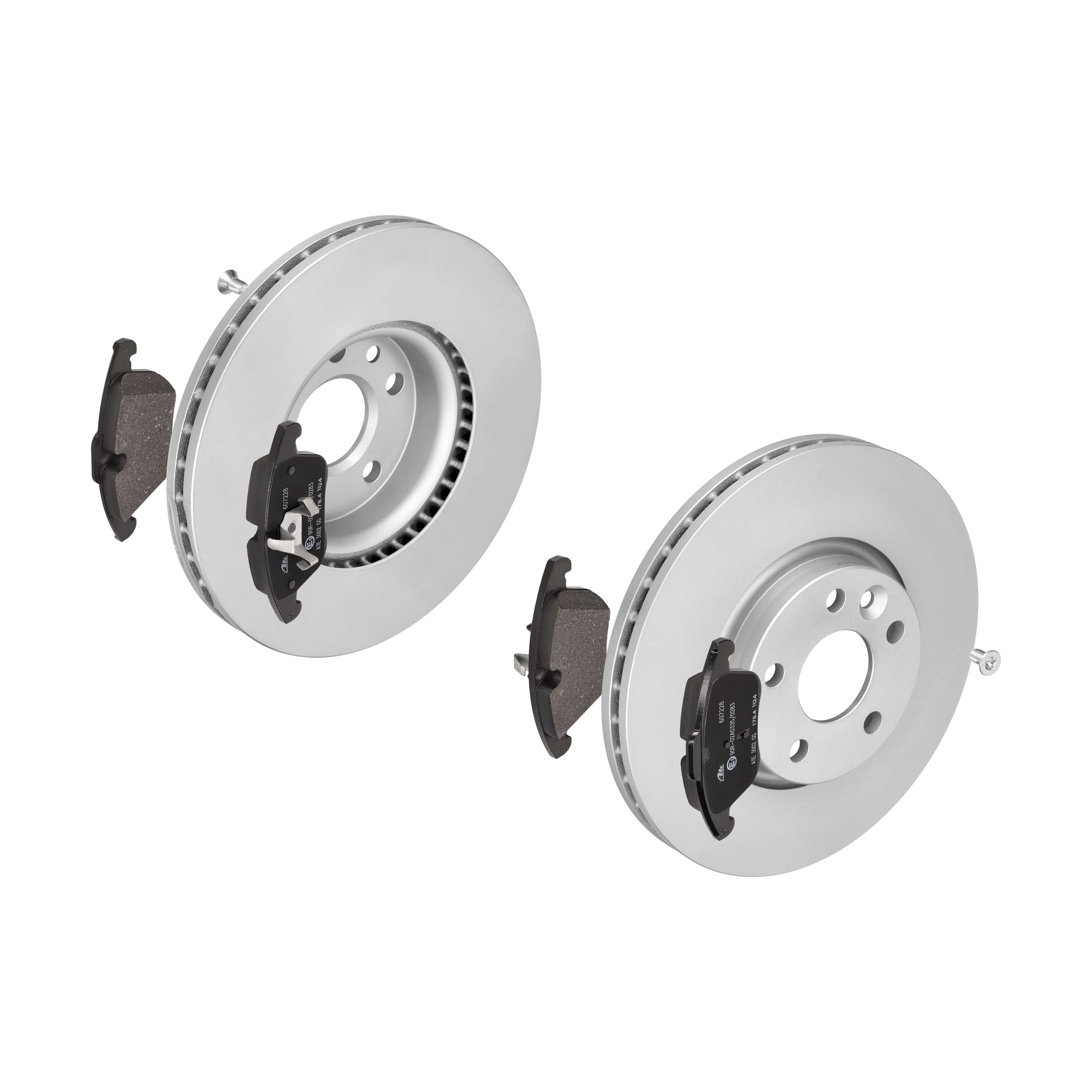 ATE Bremsesæt, skivebremser 142022299 foraksel ventileret 300mm 28mm for FORD VOLVO LAND ROVER