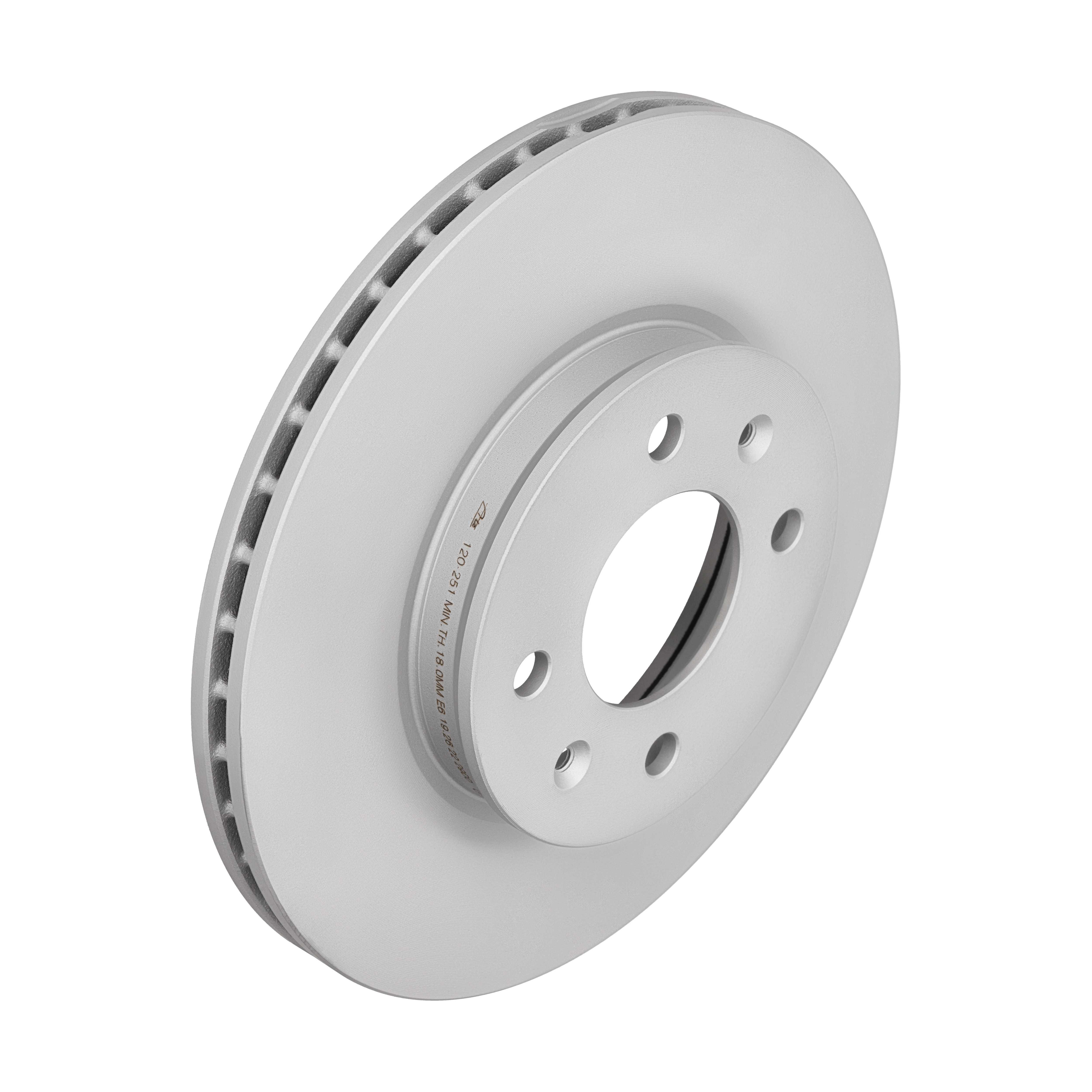 ATE Bremseskive 24012002511 ventileret 256mm 20mm for KIA