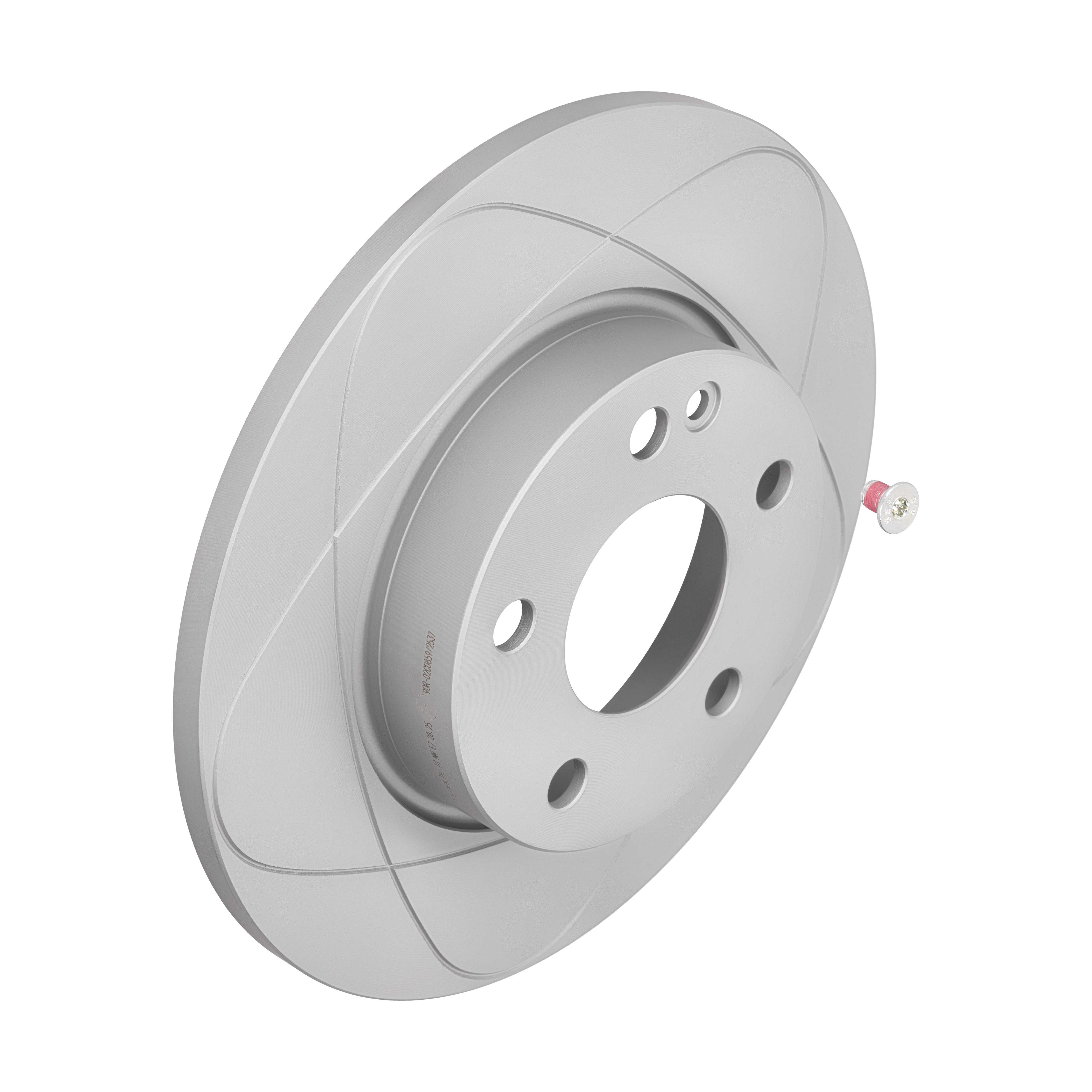 ATE Bremseskive 24031201671 fuld 276mm 12mm for MERCEDES-BENZ