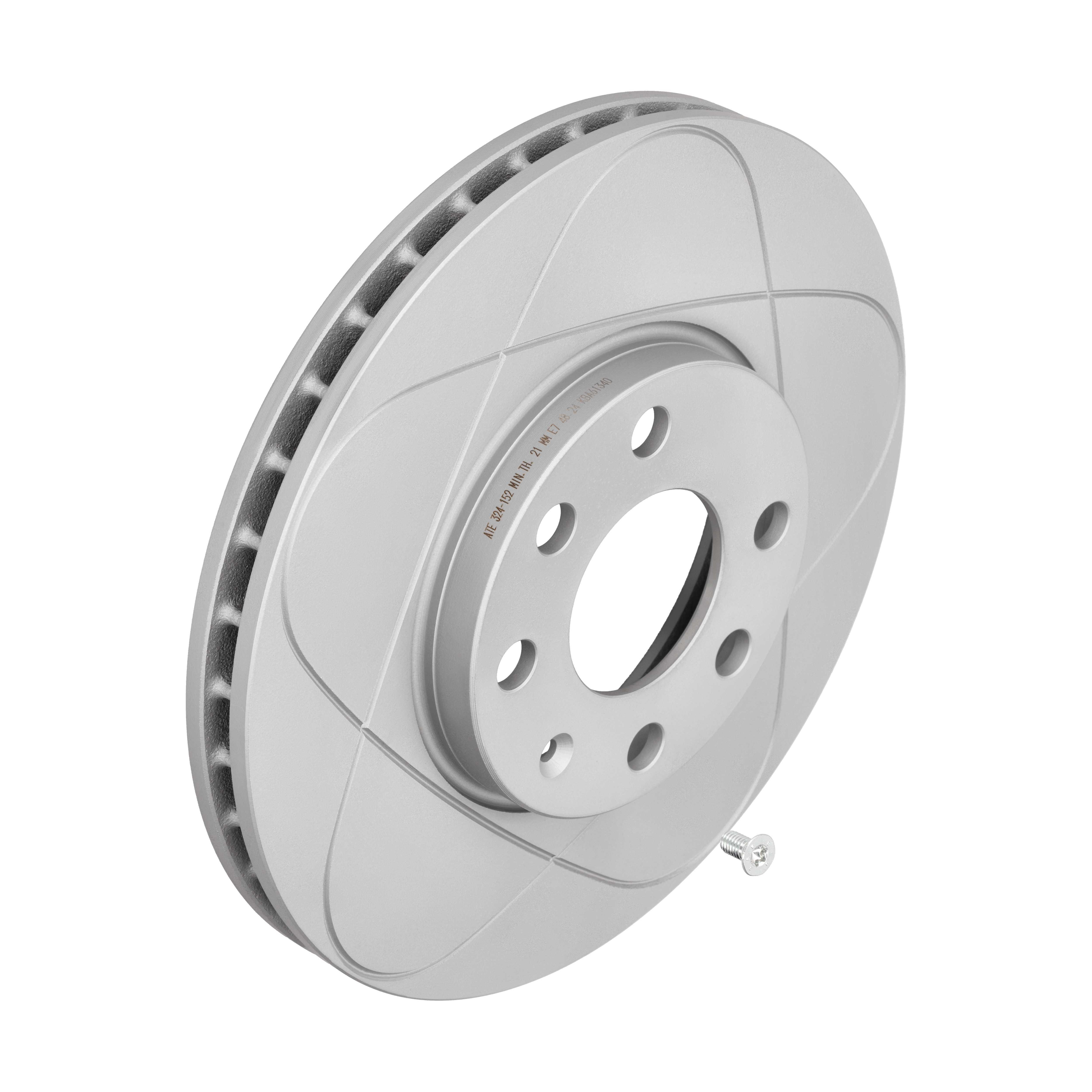 ATE Bremseskive 24032401521 ventileret 256mm 24mm for VAUXHALL