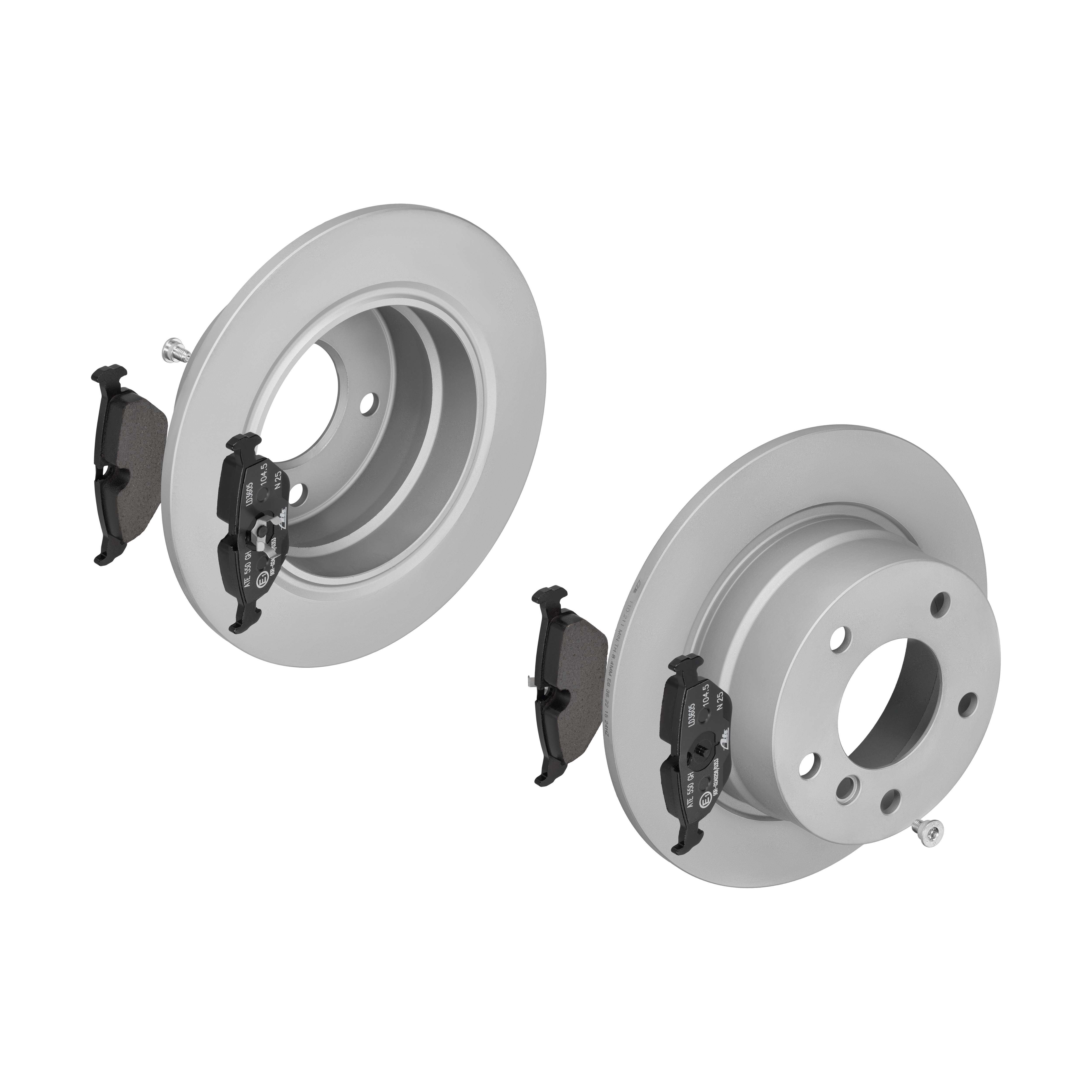 ATE Bremsesæt, skivebremser 1420-22223 bagaksel fuld 272mm 10mm for SAAB BMW ROVER