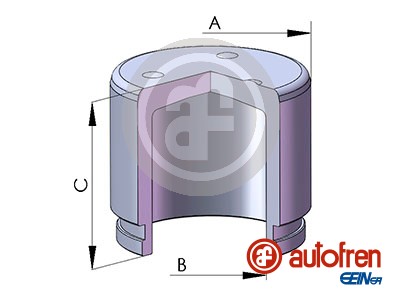AUTOFREN SEINSA Stempel, bremsekaliper d025806 for FIAT