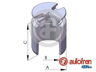 AUTOFREN SEINSA Stempel, bremsekaliper d025102 for KIA