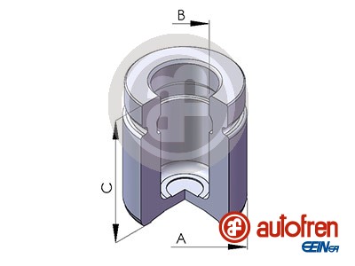 AUTOFREN SEINSA Stempel, bremsekaliper d025105 for SAAB BMW