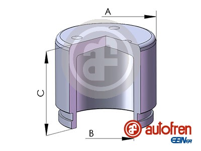 AUTOFREN SEINSA Stempel, bremsekaliper d025108 for MERCEDES-BENZ