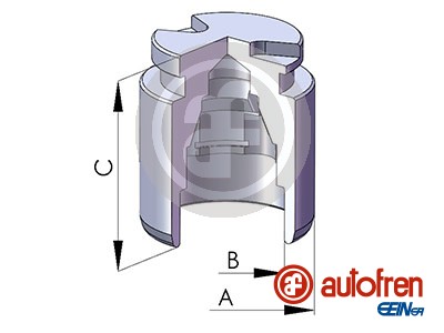 AUTOFREN SEINSA Stempel, bremsekaliper d025119 for MAZDA