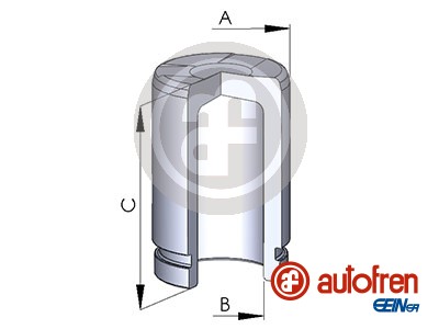 AUTOFREN SEINSA Stempel, bremsekaliper d025117 for MERCEDES-BENZ