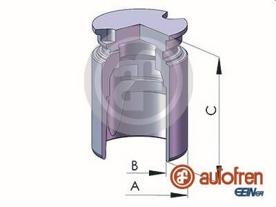AUTOFREN SEINSA Stempel, bremsekaliper d025222 for OPEL FIAT / LANCIA