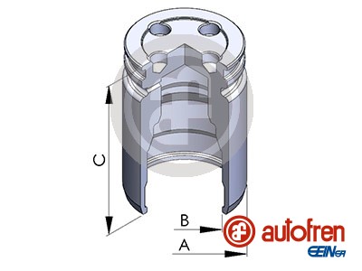 AUTOFREN SEINSA Stempel, bremsekaliper d025241 for BMW TOYOTA MINI