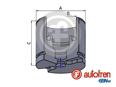 AUTOFREN SEINSA Stempel, bremsekaliper d025256 for CITROËN