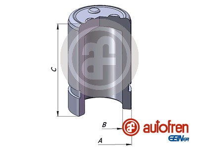 AUTOFREN SEINSA Stempel, bremsekaliper d025384 for MITSUBISHI
