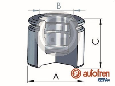 AUTOFREN SEINSA Stempel, bremsekaliper d025707