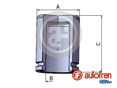 AUTOFREN SEINSA Stempel, bremsekaliper d025746