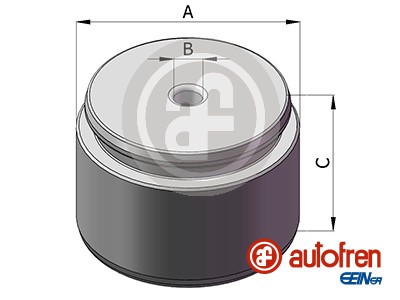 AUTOFREN SEINSA Stempel, bremsekaliper d025407 for NISSAN