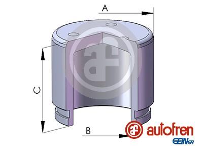 AUTOFREN SEINSA Stempel, bremsekaliper d02572 for HYUNDAI