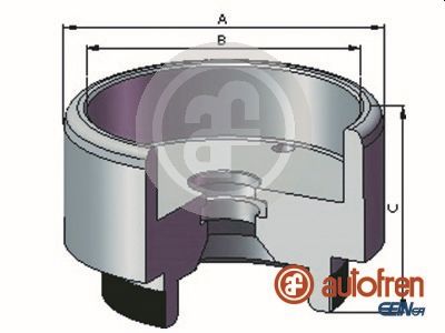 AUTOFREN SEINSA Stempel, bremsekaliper d025721