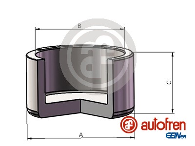 AUTOFREN SEINSA Stempel, bremsekaliper d025734 for AUDI