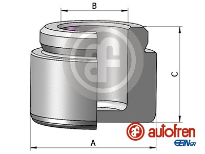 AUTOFREN SEINSA Stempel, bremsekaliper d025753 for MERCEDES-BENZ