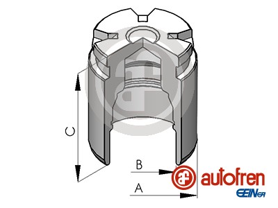 AUTOFREN SEINSA Stempel, bremsekaliper d02578 for TOYOTA KIA