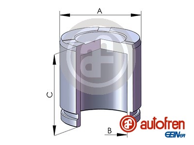 AUTOFREN SEINSA Stempel, bremsekaliper d025817 for TOYOTA