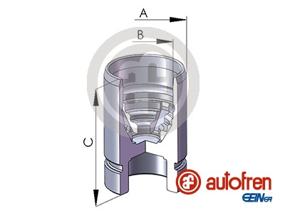 AUTOFREN SEINSA Stempel, bremsekaliper d02589 for SUZUKI