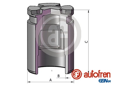 AUTOFREN SEINSA Stempel, bremsekaliper d025805