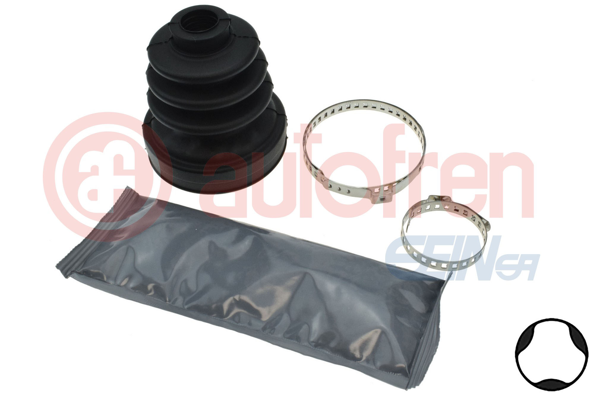 AUTOFREN SEINSA Drivaksel Manchetsæt d8413 for PEUGEOT OPEL FIAT / LANCIA HONDA MAZDA NISSAN SUZUKI HYUNDAI MINI