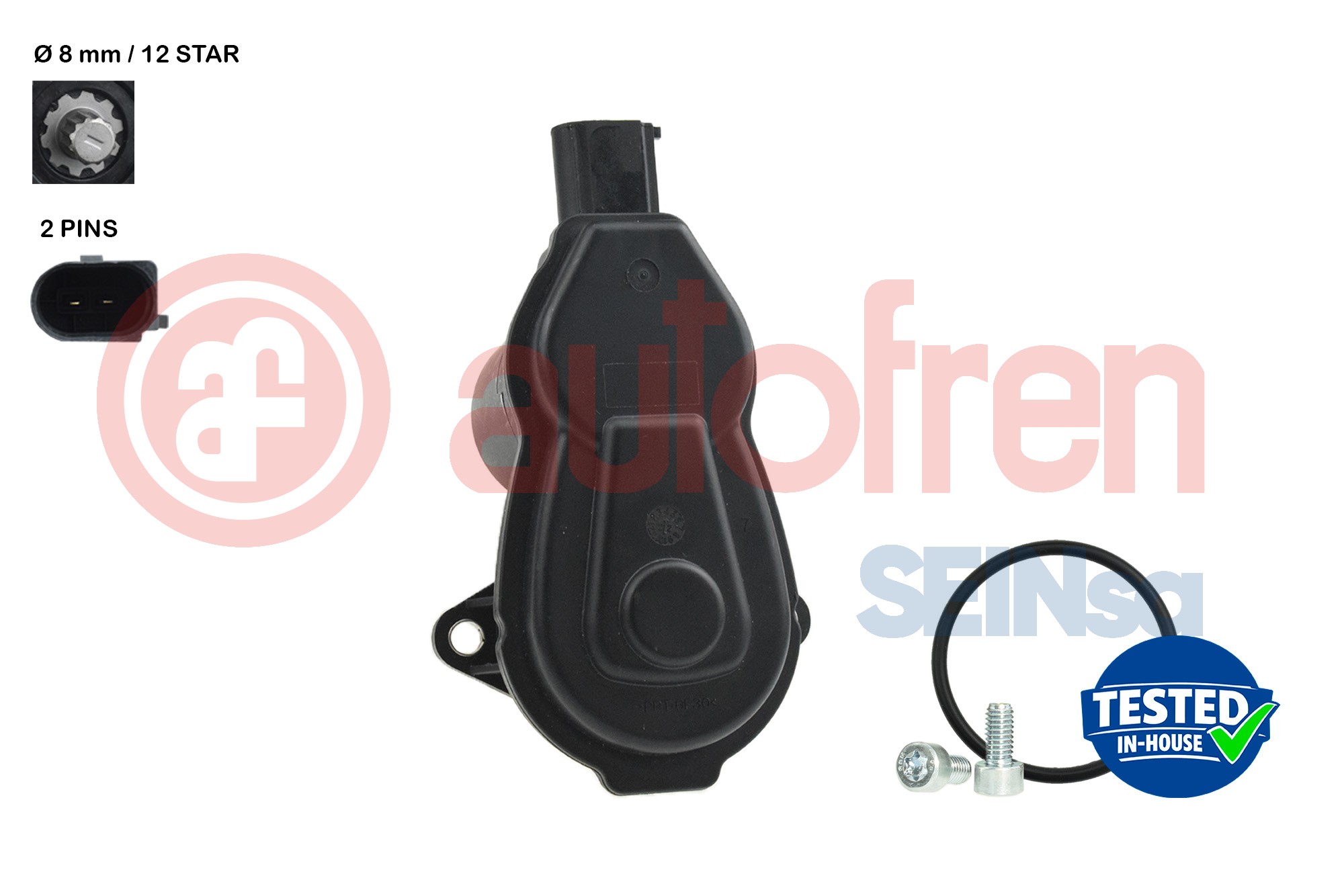 AUTOFREN SEINSA Servomotor, standbremse kaliber depb004 for FIAT JEEP VAG JAGUAR LAND ROVER CHRYSLER HONDA