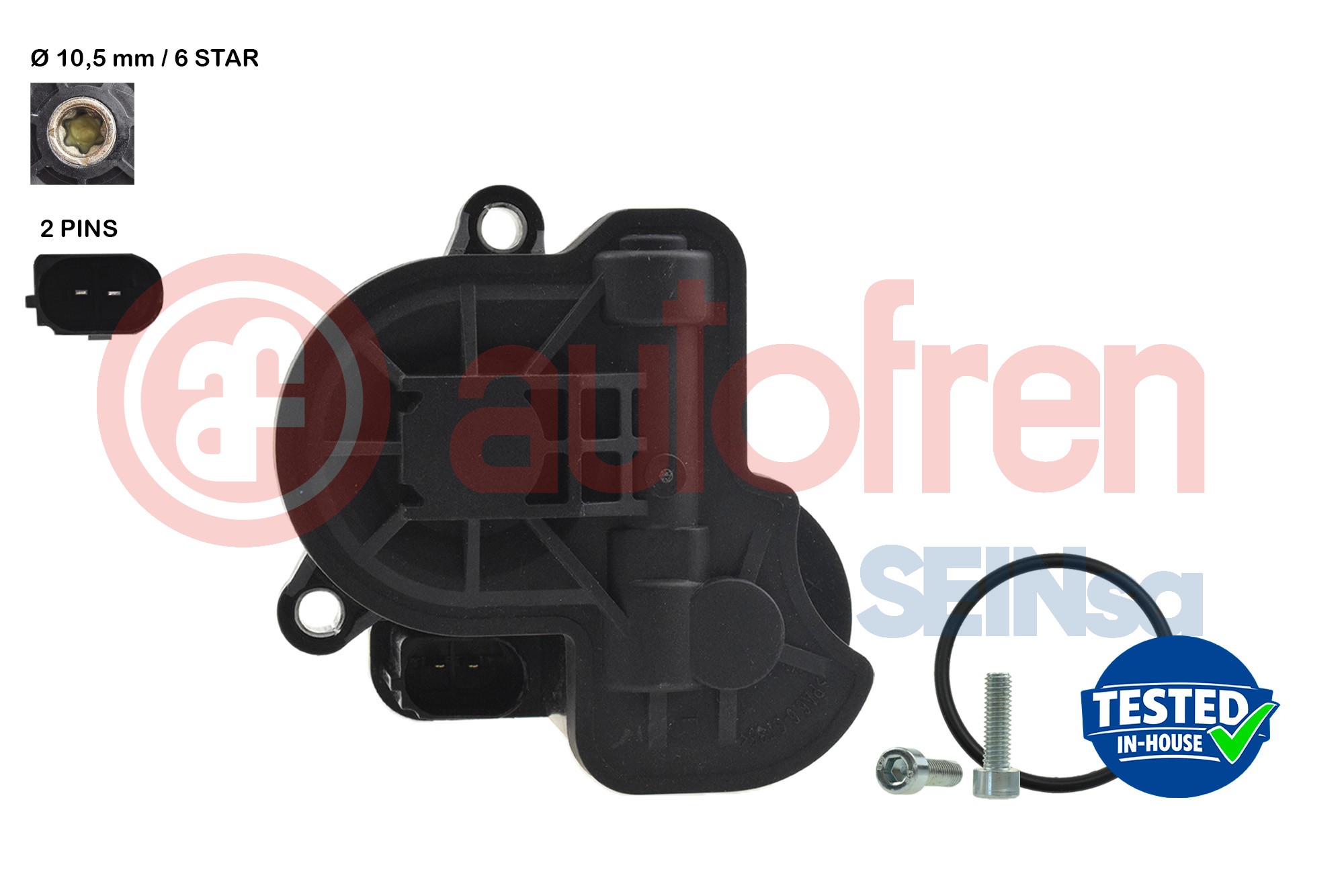 AUTOFREN SEINSA Servomotor, standbremse kaliber depb002 for AUDI VW SEAT