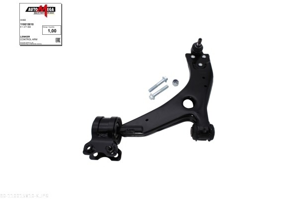 AUTOMEGA Bærearm, hjulophæng 110015810 nede for FORD VOLVO
