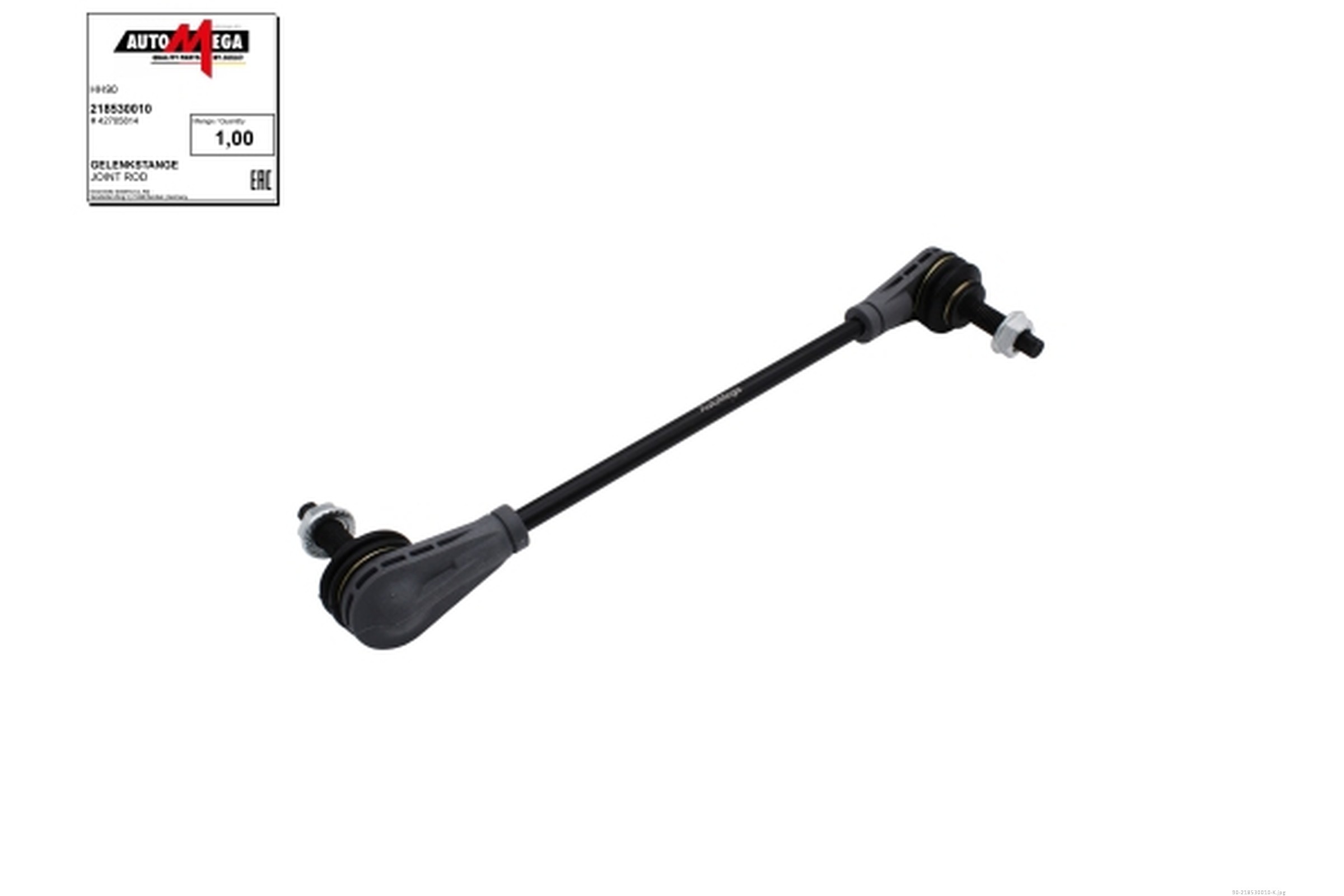 AUTOMEGA Stang/led, stabilisator 218530010 højre foraksel for GENERAL MOTORS