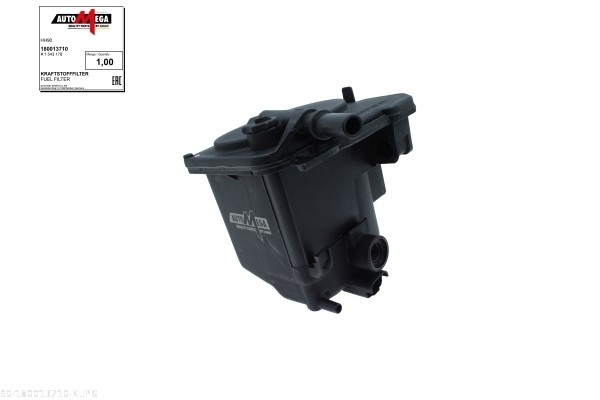 AUTOMEGA Brændstof-filter 180013710 Lednings 121mm for CITROËN/PEUGEOT FORD VOLVO AUTOBIANCHI MINI MAZDA