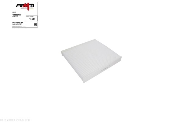 AUTOMEGA Kabineluftfilter 180002710 for PEUGEOT CITROËN/PEUGEOT MITSUBISHI