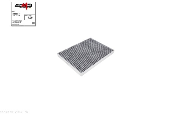 AUTOMEGA Kabineluftfilter 180003810 for DACIA
