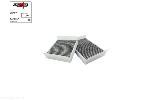 AUTOMEGA Kabineluftfilter 180004210 for CITROËN/PEUGEOT
