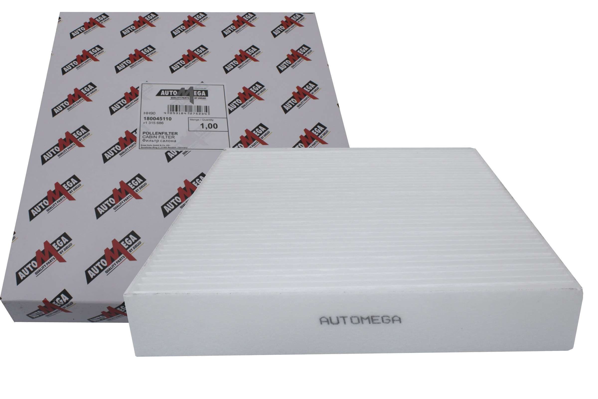 AUTOMEGA Kabineluftfilter 180045110 for FORD