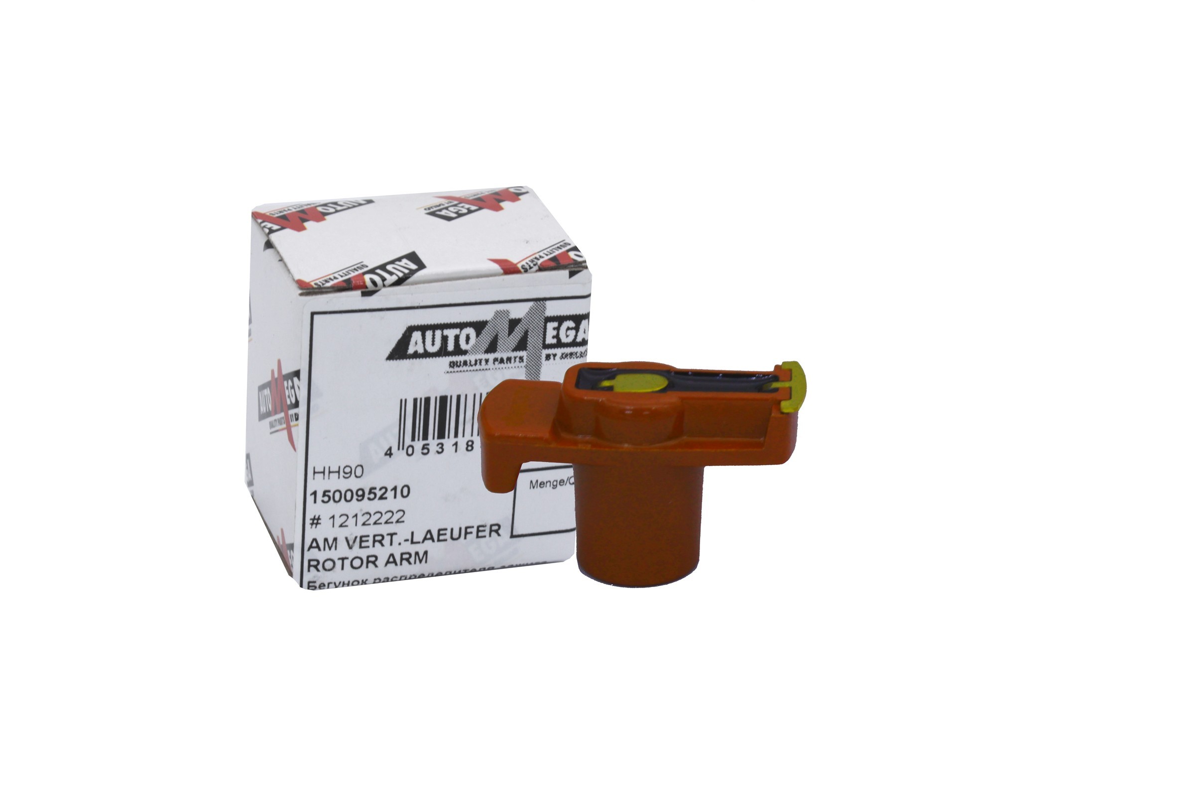 AUTOMEGA Rotor, strømfordeler 150095210 for OPEL FORD GENERAL MOTORS AUDI VAG