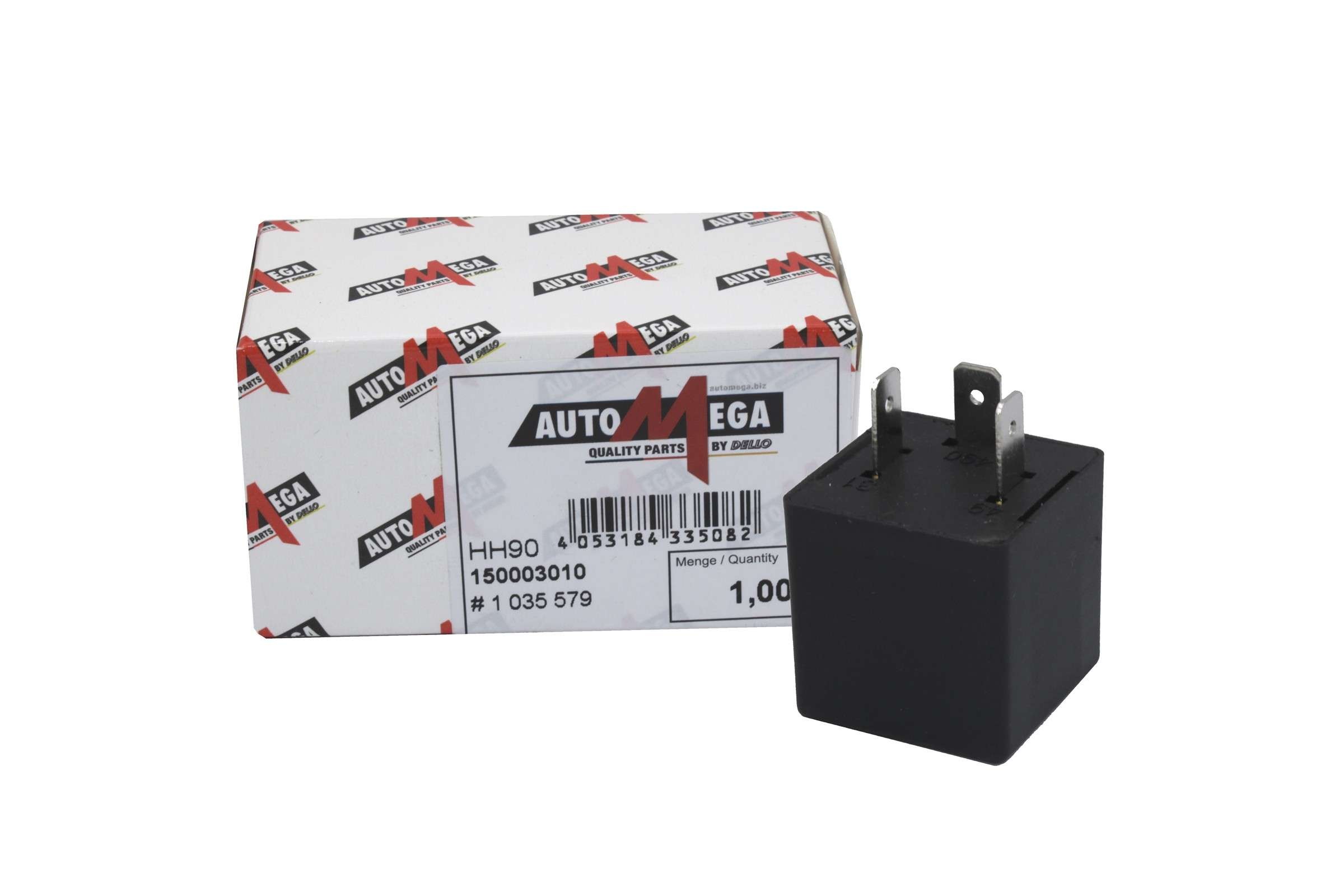 AUTOMEGA Blinkrelæ 150003010 for FORD OPEL GENERAL MOTORS AUDI VAG