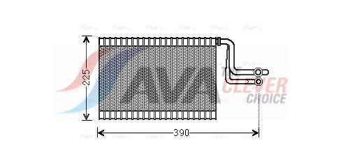 AVA CLEVER CHOICE Fordamper, klimaanlæg bwv365 for BMW
