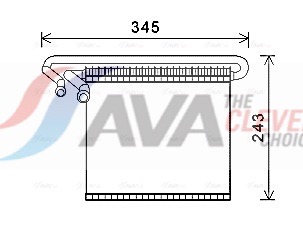 AVA CLEVER CHOICE Fordamper, klimaanlæg fdv491 for FORD